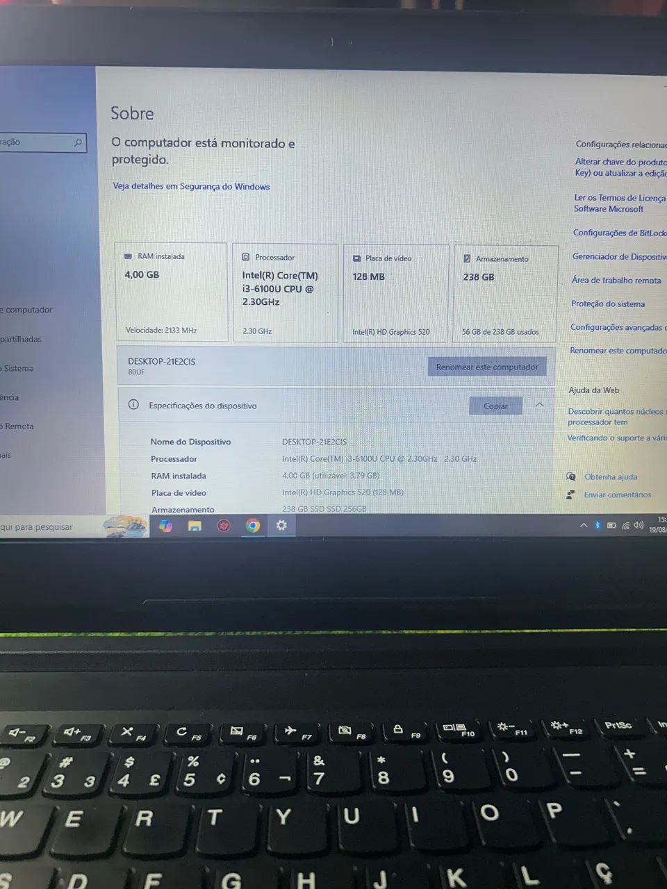 Notebook Intel core i3 - Foto 3