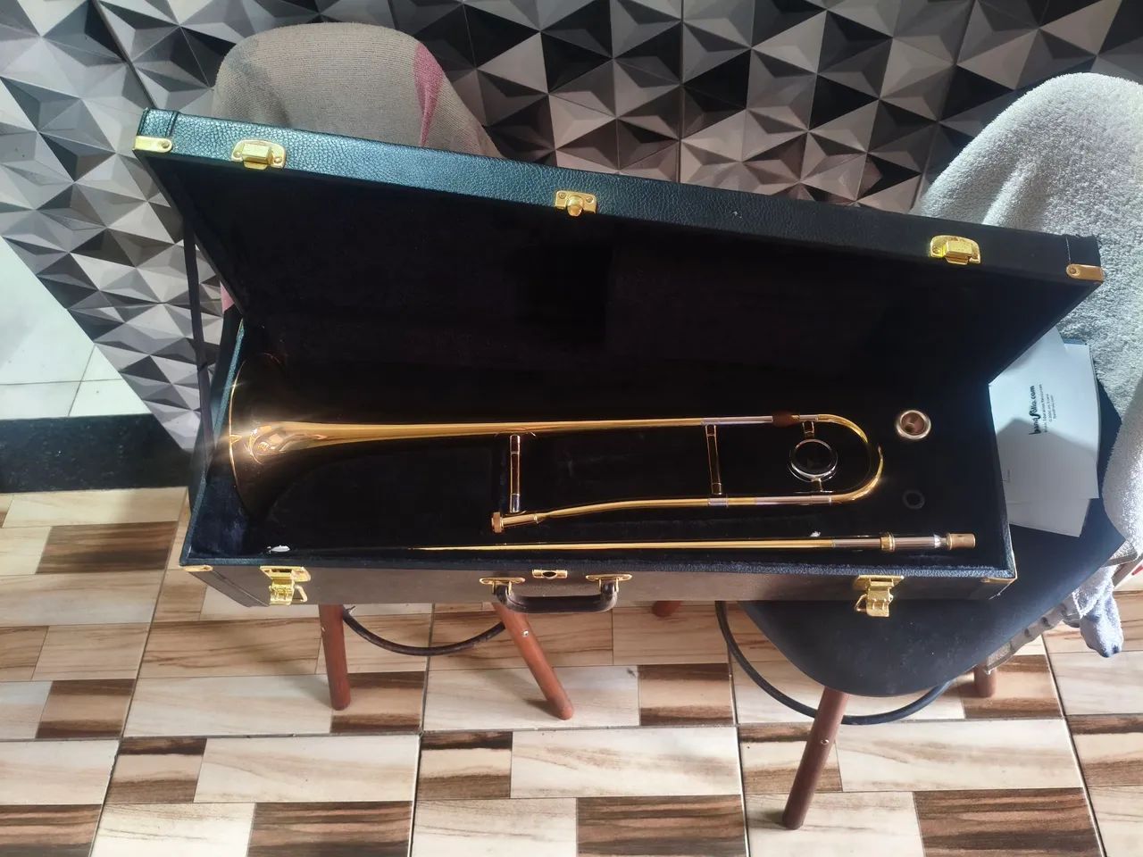 Trombone de Vara Eagle SIb - Foto 4