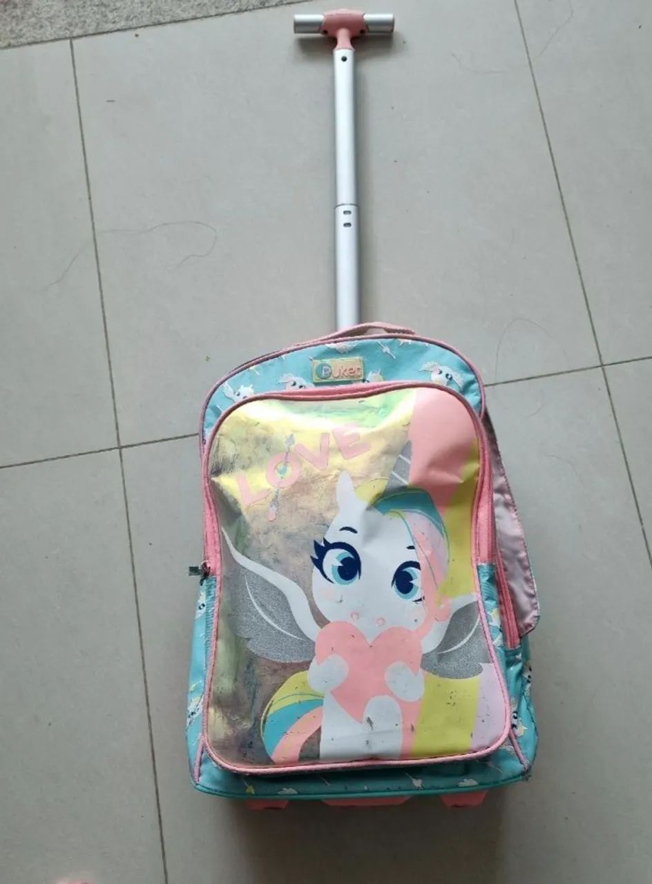 Mochila de unicórnio puket