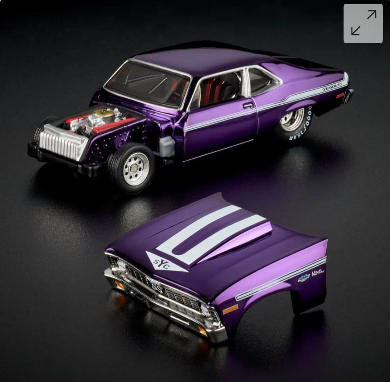 RLC ホットウィール 1972 シボレー シェビー ノヴァ SS Hot Wheels RLC 1972 Chevy Nova SS - Hobbies e coleções - Tingui