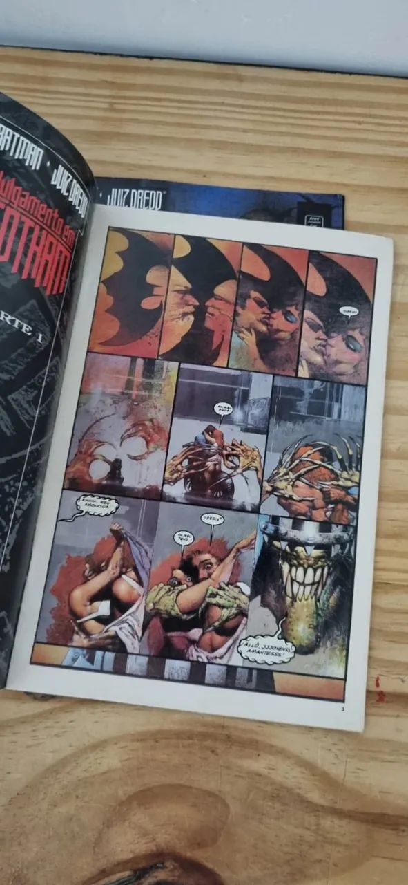 Batman Juiz Dredd: Julgamento Em Gotham - Completo - Foto 4