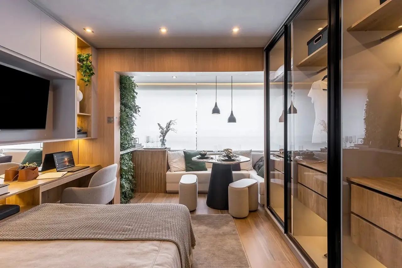 Vendo Studio com 26m no Butantã com Varanda. Andar Alto codigo: 310364