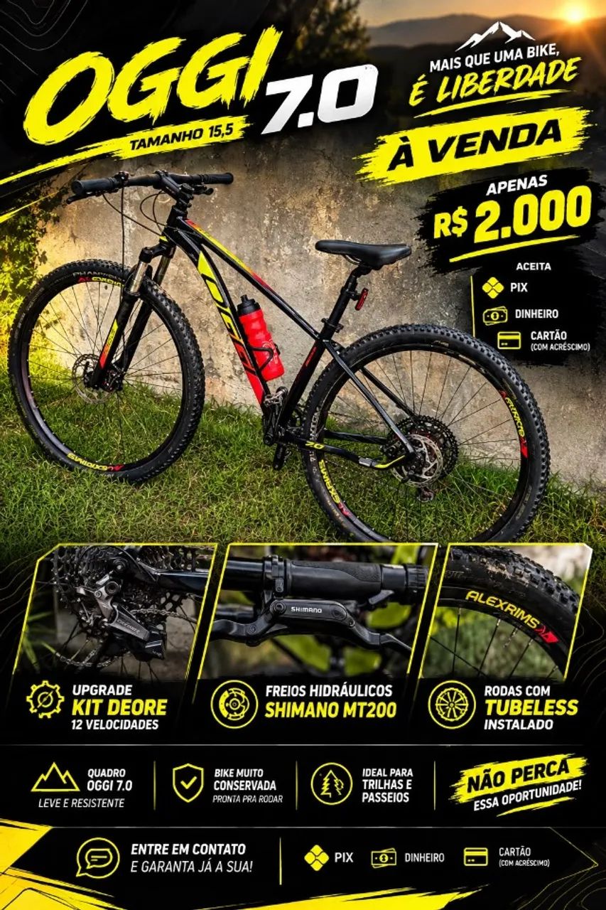 Bicicleta Oggi 7.0