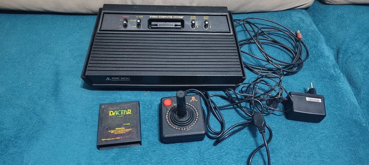 Atari 2600 completo e funcionando  - Foto 2