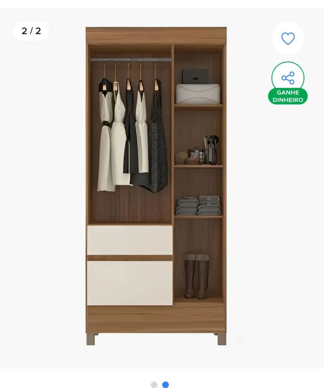 Guarda roupa novo  - Foto 2