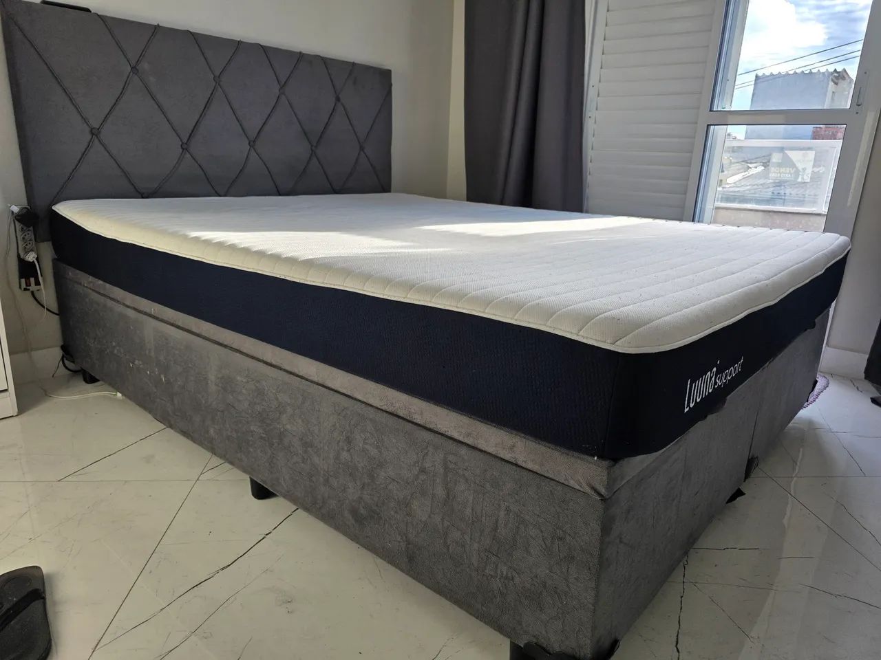 Cama box queen