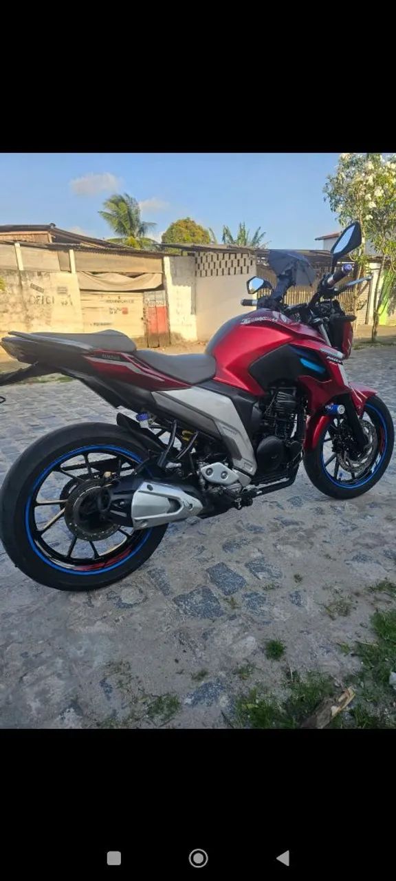 Yamaha Fz25 22 Fazer 250 com tomada USB  - Foto 5