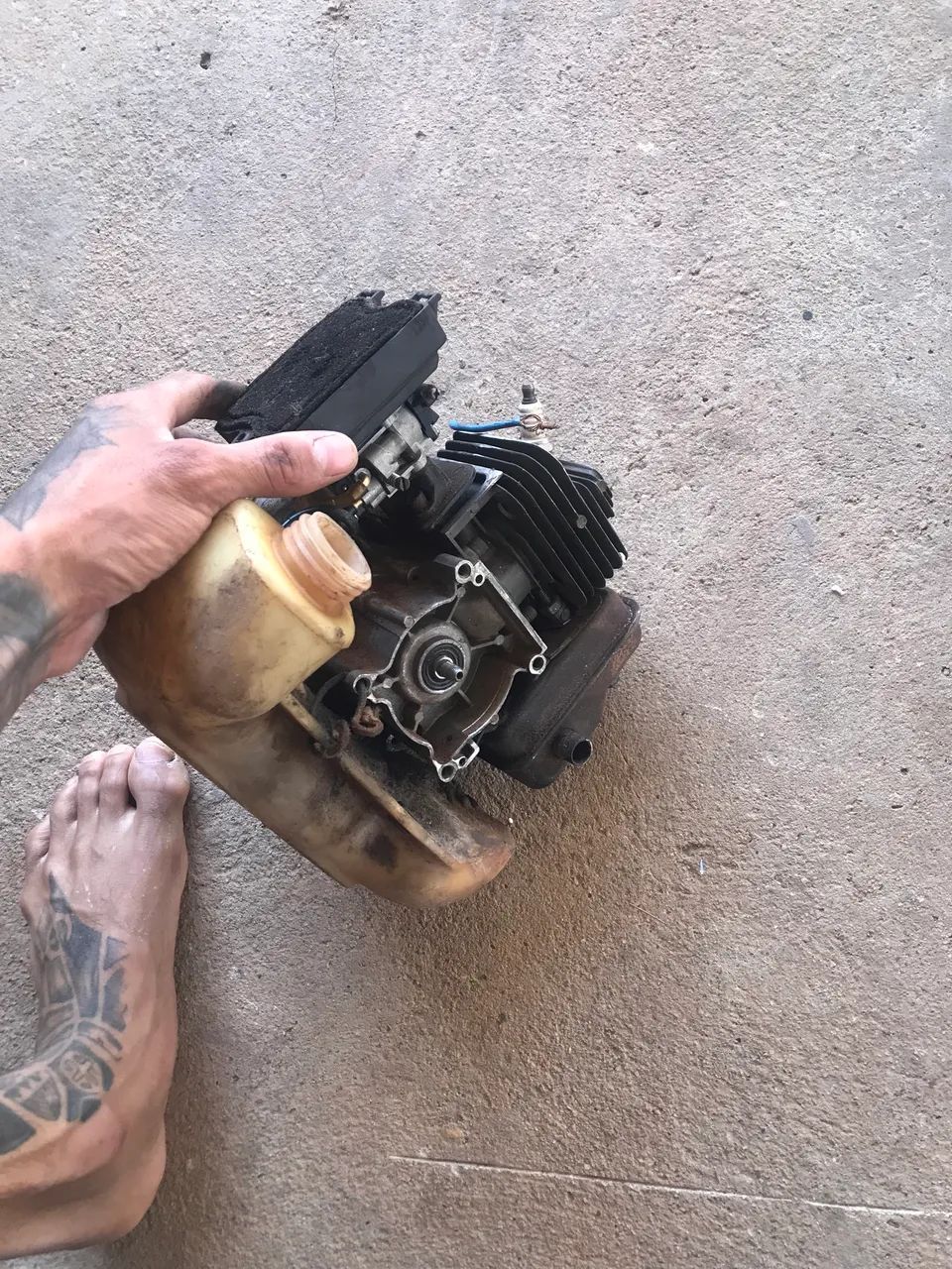 Motor de roçadeira  - Foto 2