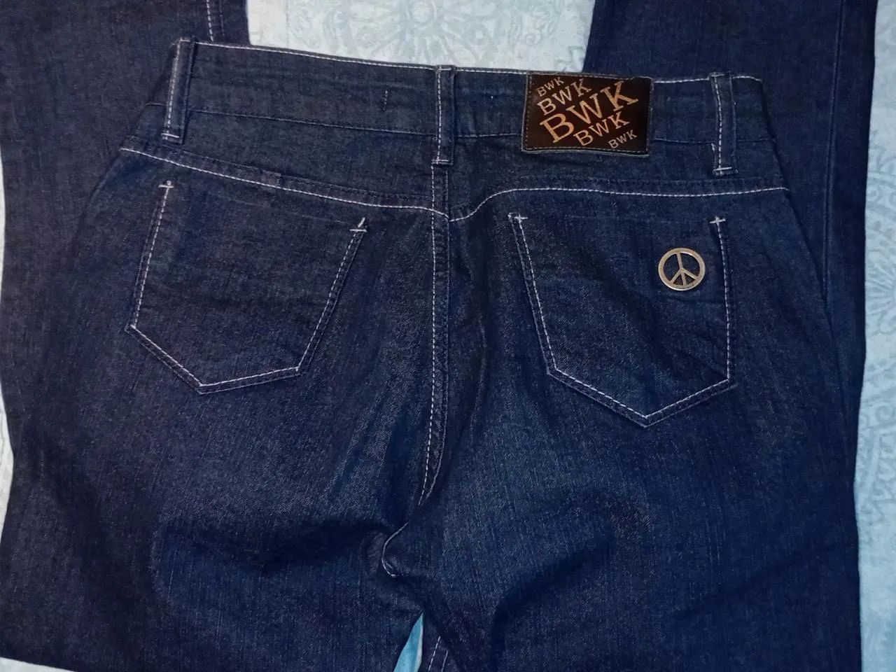 Calça cintura média 