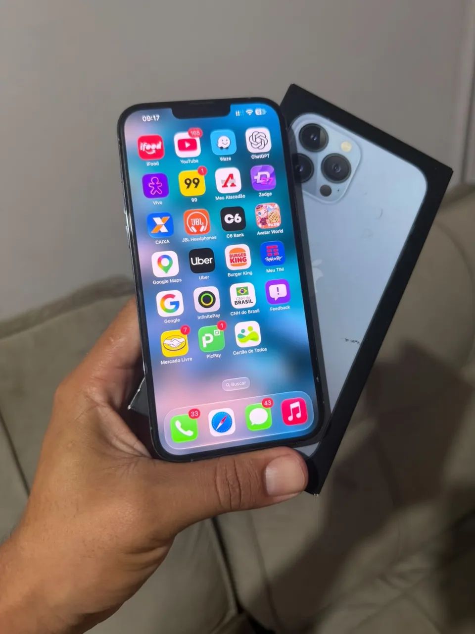 iPhone 13 PRO MAX 256 GB R$2.650 TODO ORIGINAL  - Foto 2