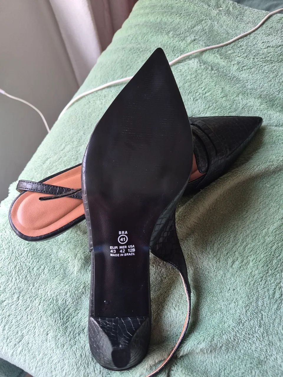 Scarpin preto salto 6cm - Foto 2