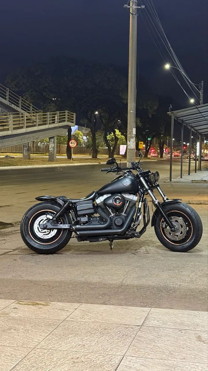 Harley Davidson Dyna FatBob 2012 Customizada - Foto 2