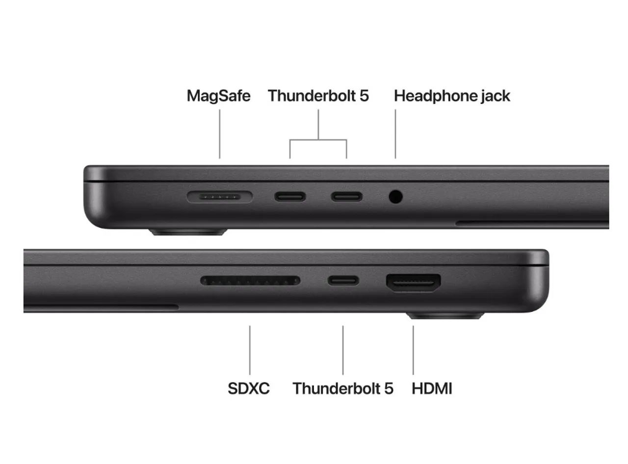 Apple MacBook Pro 16 M5 Max 128 GB / SSD 4 TB Space Black - Foto 4