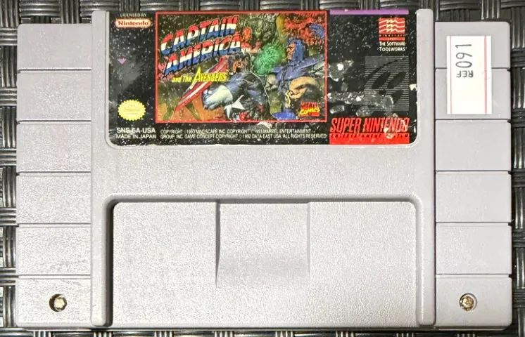 Captain America and the Avengers Original SNES Super Nintendo