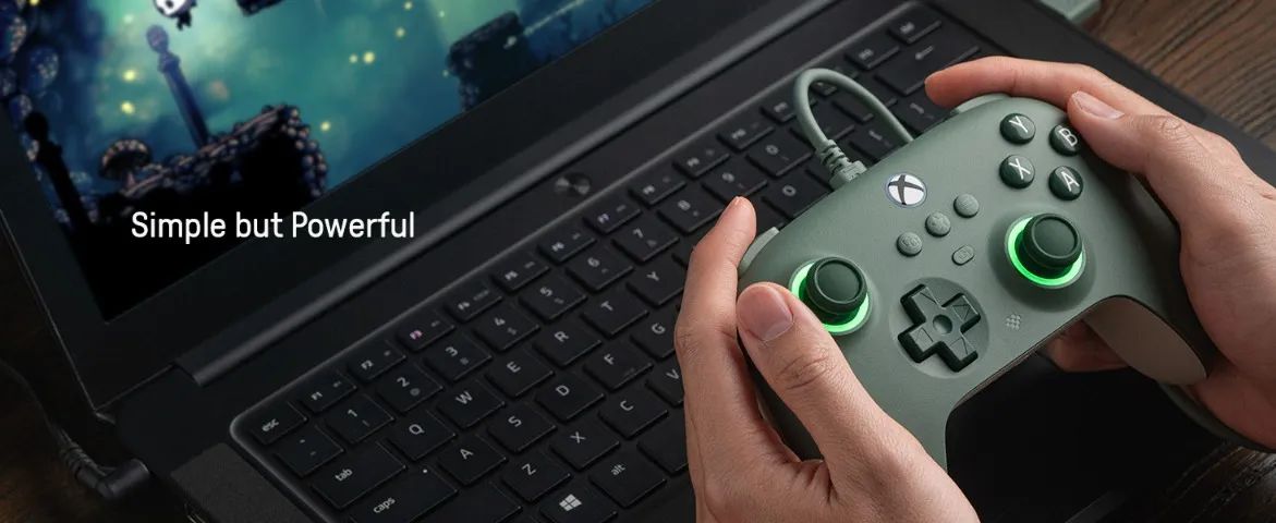 Controle 8BitDo Ultimate C Wired para Xbox - Foto 5