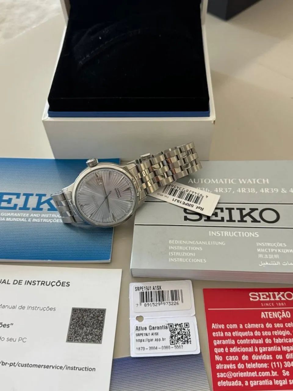 Relogio SEIKO PRESSAGE AUTOMÁTICO  - Foto 2