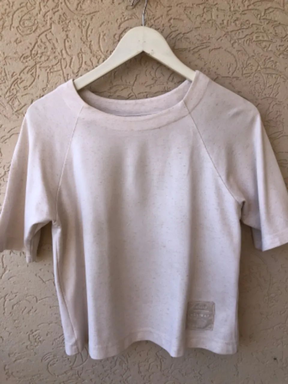 Blusa Salinas Holiday Off-white Mesclada Tam. M