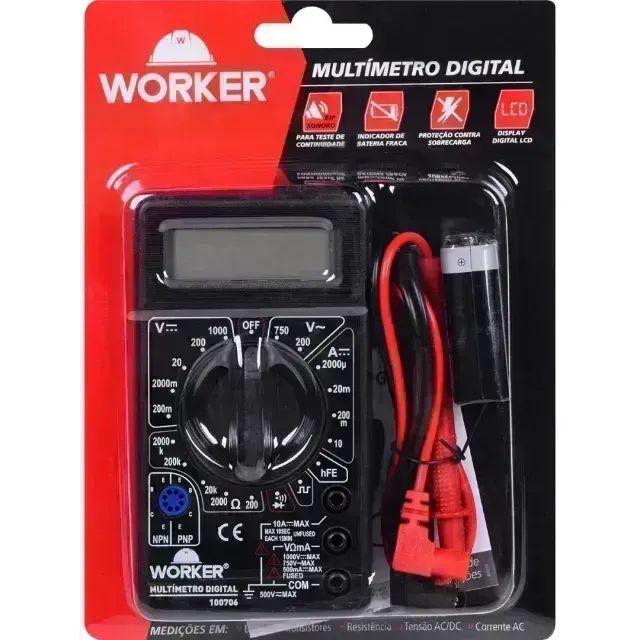 Multimetro Digital Worker