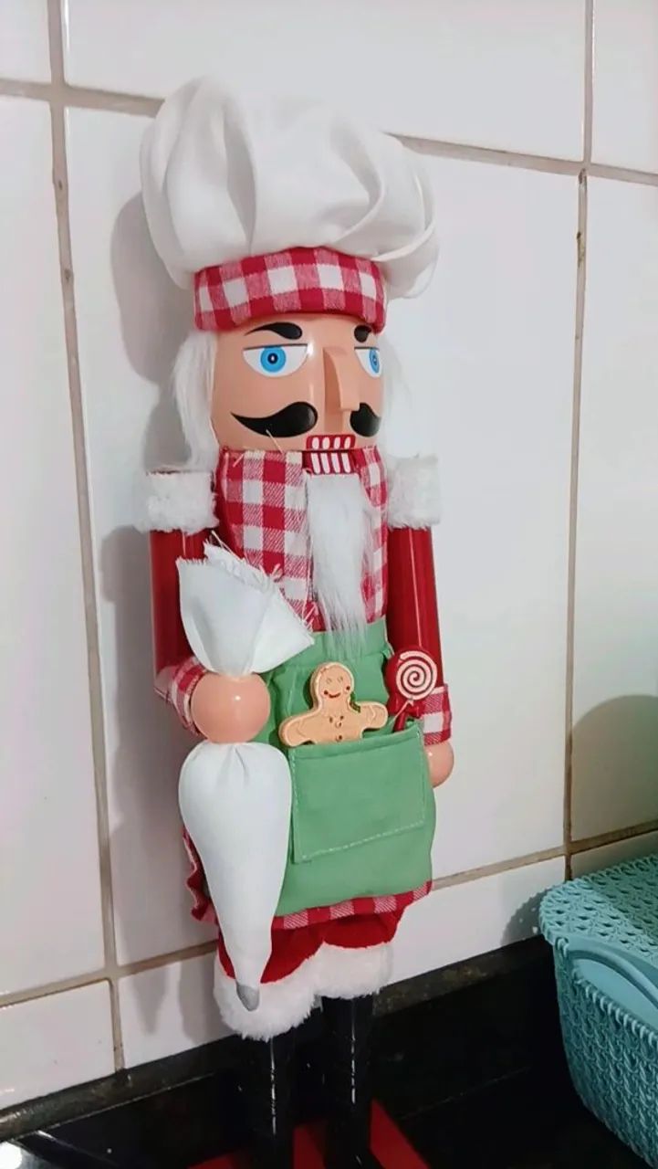 BONECO QUEBRA NOZES NATALINO  - Foto 2