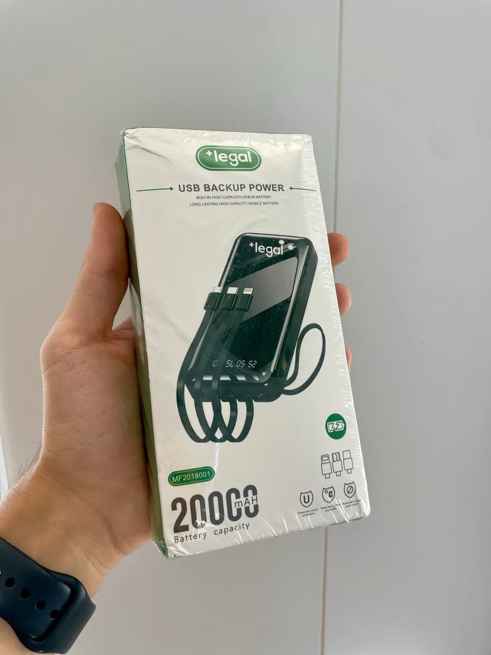 Powerbank 20 mil MAh iPhone e Android 