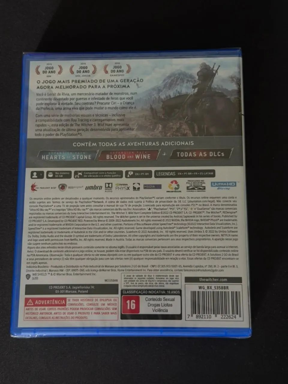 The Witcher 3 PS5 Complete Edition Lacrado - Foto 2