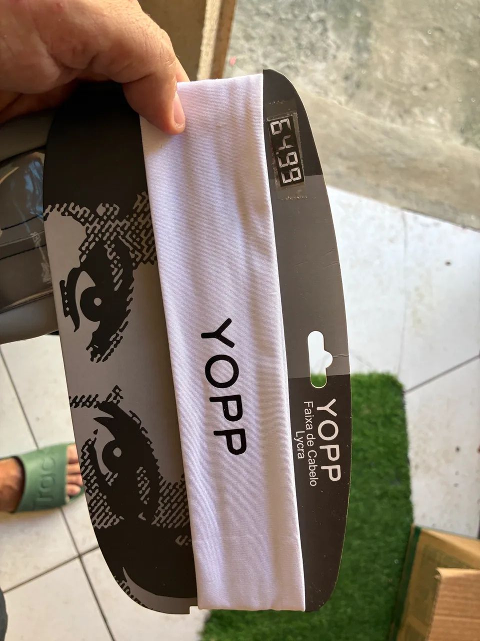 Faixa de Cabelo YOPP em Lycra - NOVA 9,99 - Foto 4