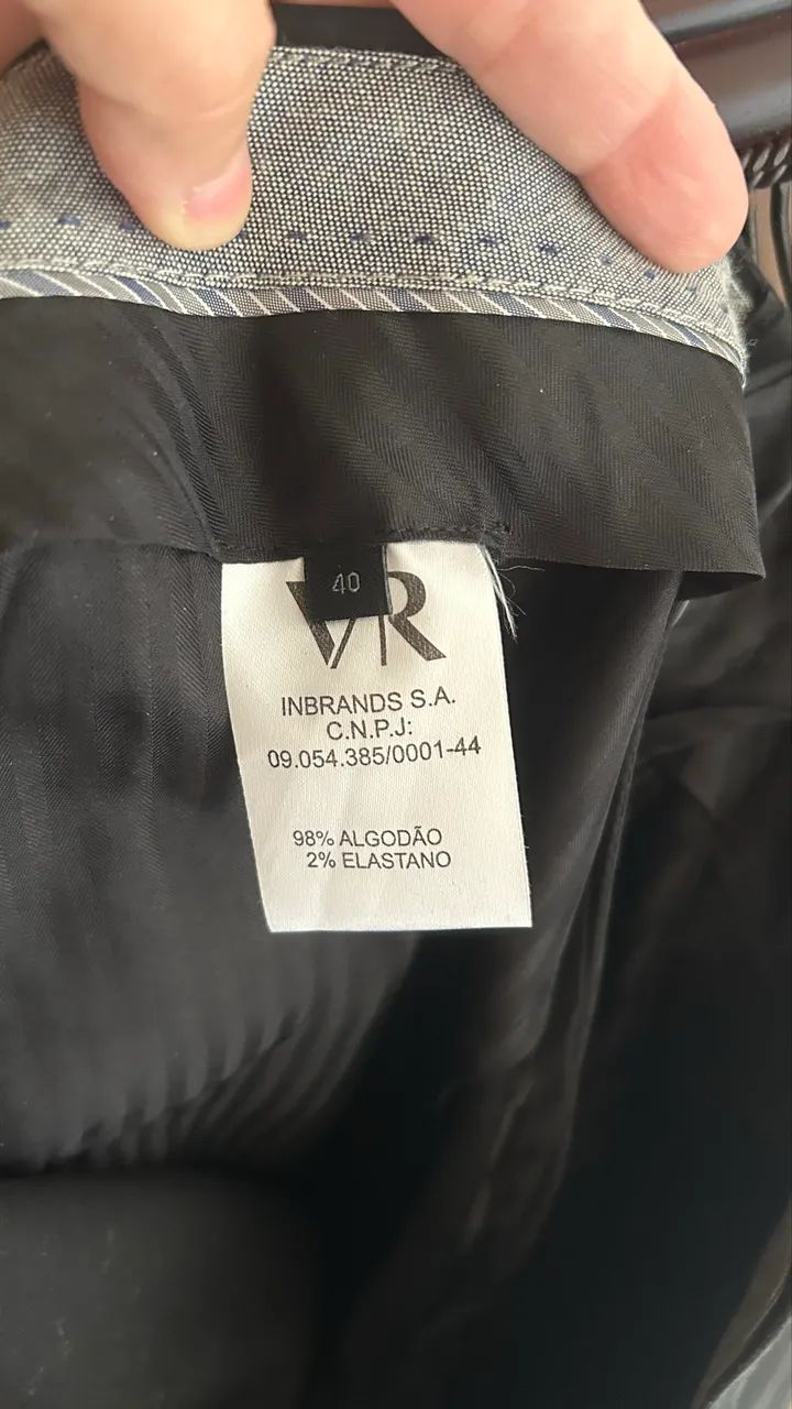 Calça preta masculina - Foto 2