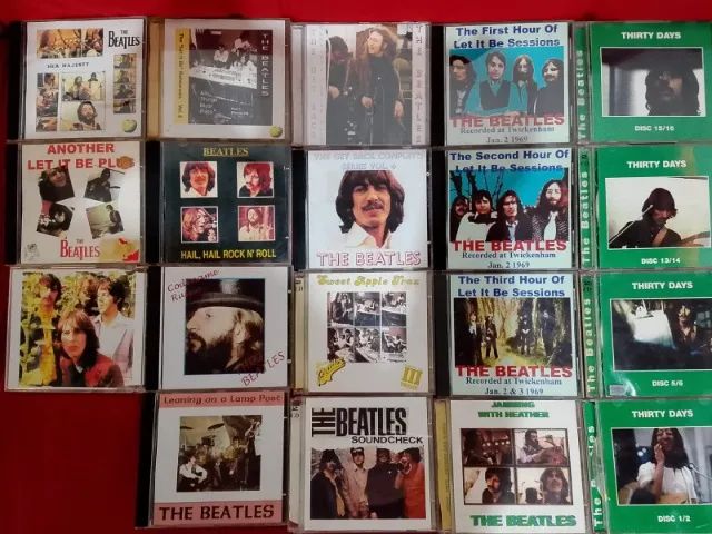 Cds The Beatles - Thirty Days Coleção Rara 35 Cds duplos 