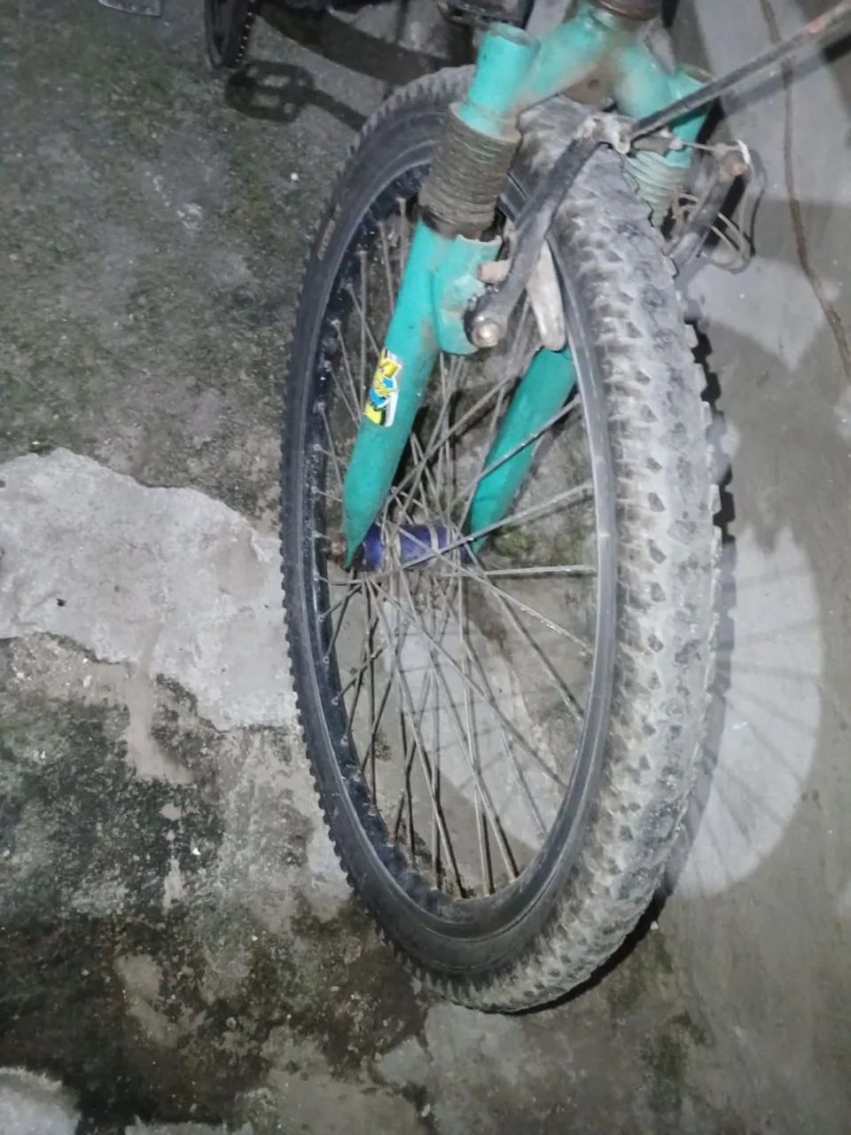 Bicicleta aro 26 jante aero rolamento quadro de alumínio  - Foto 2