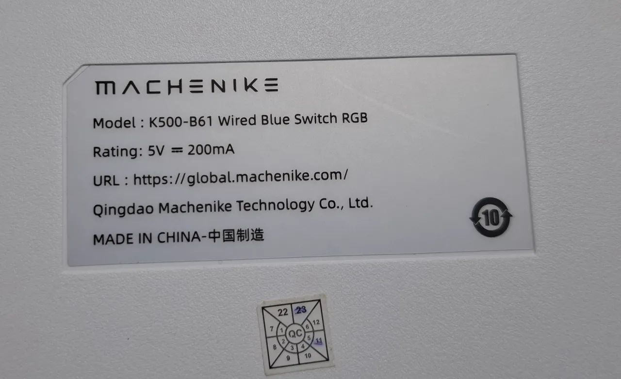 Teclado Mecânico Machenike K500 B61 - Foto 2