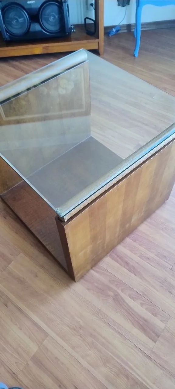 Mesa de Centro com Tampo de Vidro - Foto 4