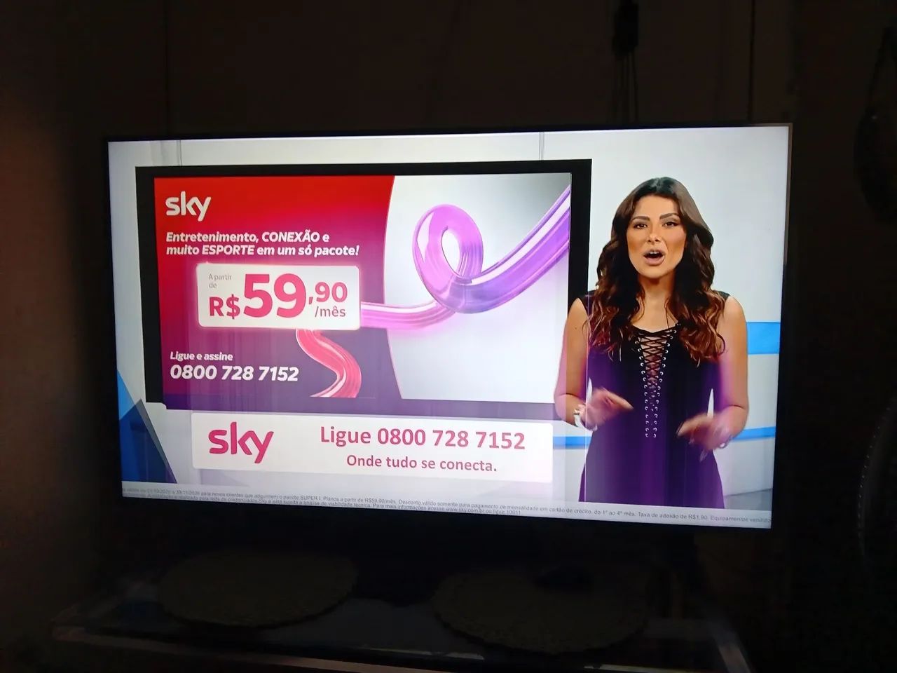 Tv lg Modelo 55UR871COSA Versão web0S25  - Foto 3