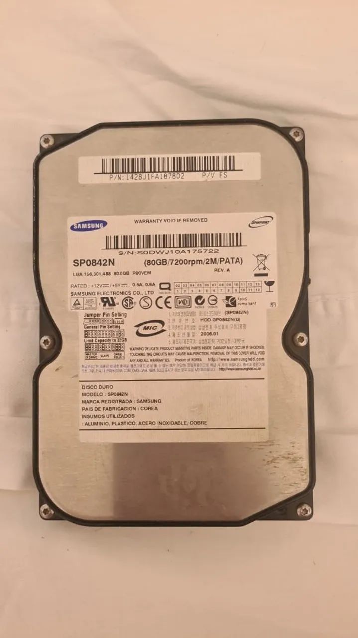 Vende-se HD IDE 