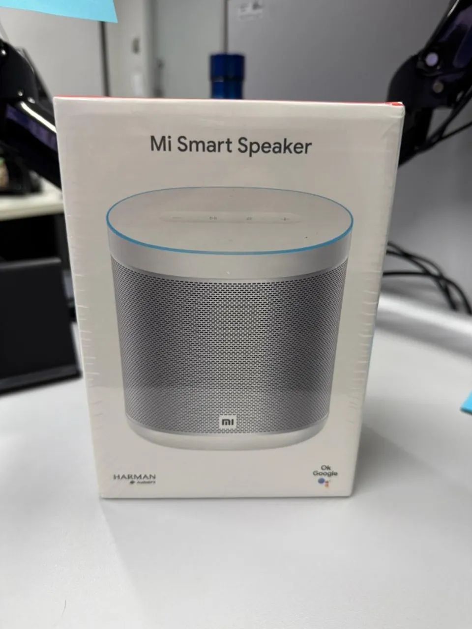 Caixa de Som Inteligente Xiaomi Mi Smart Speaker Com Google Assistente Cor Branco  - Foto 2