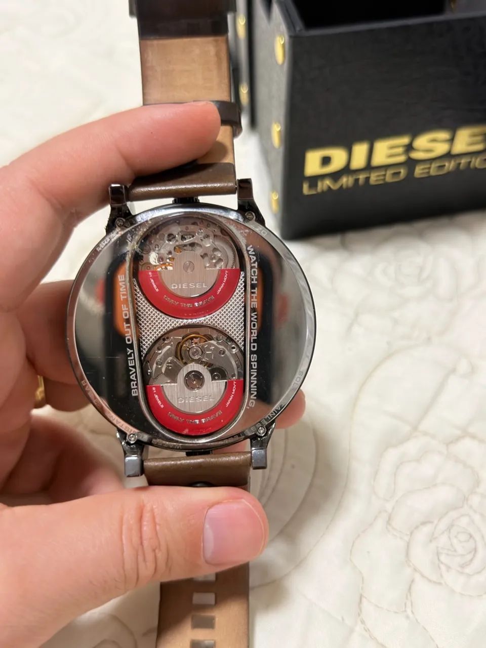 Relógio Diesel DZ7365 Limited Edition Automático Dual Time Full Set - Foto 5