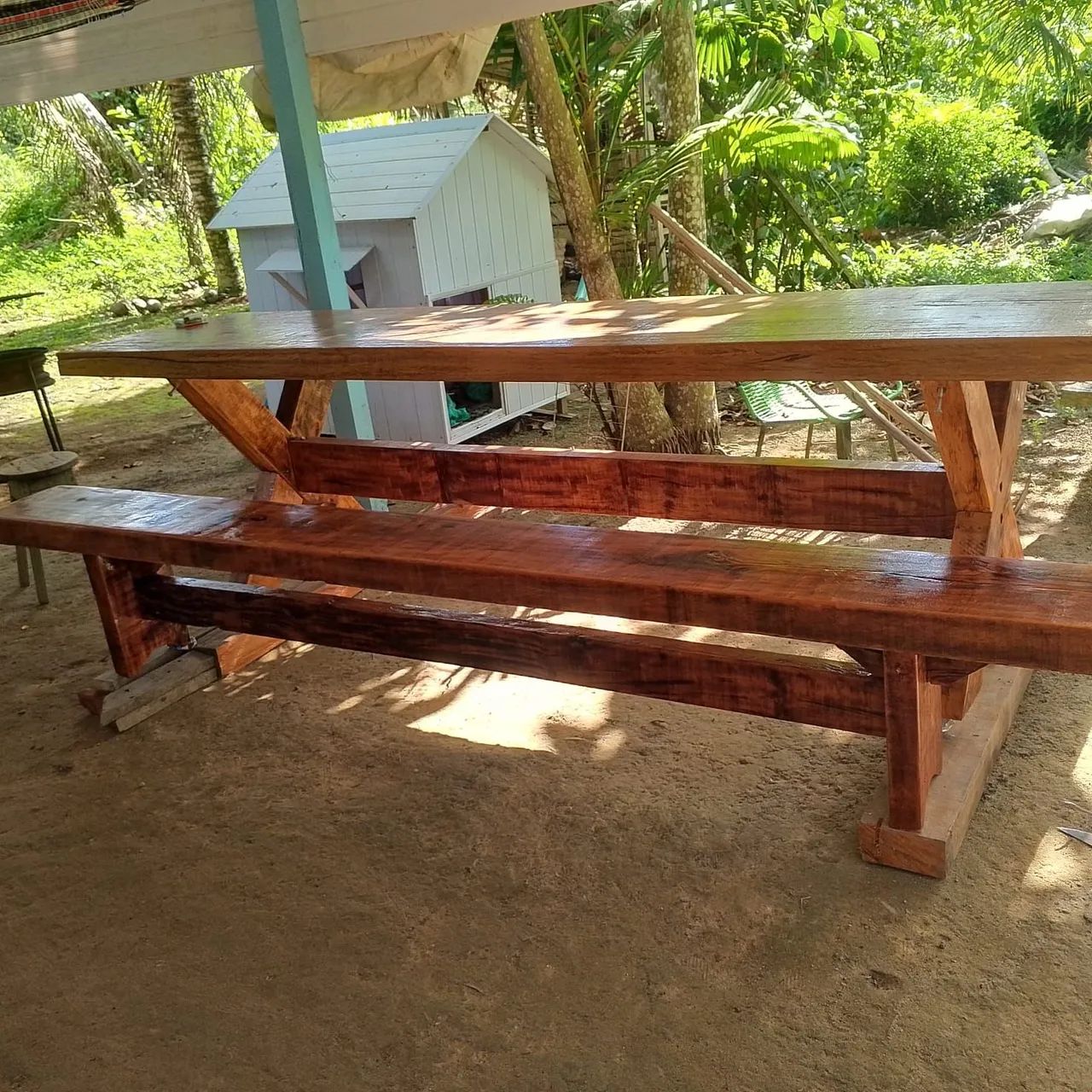 Faço mesas e bancos , interessados chama no pv *  - Foto 2