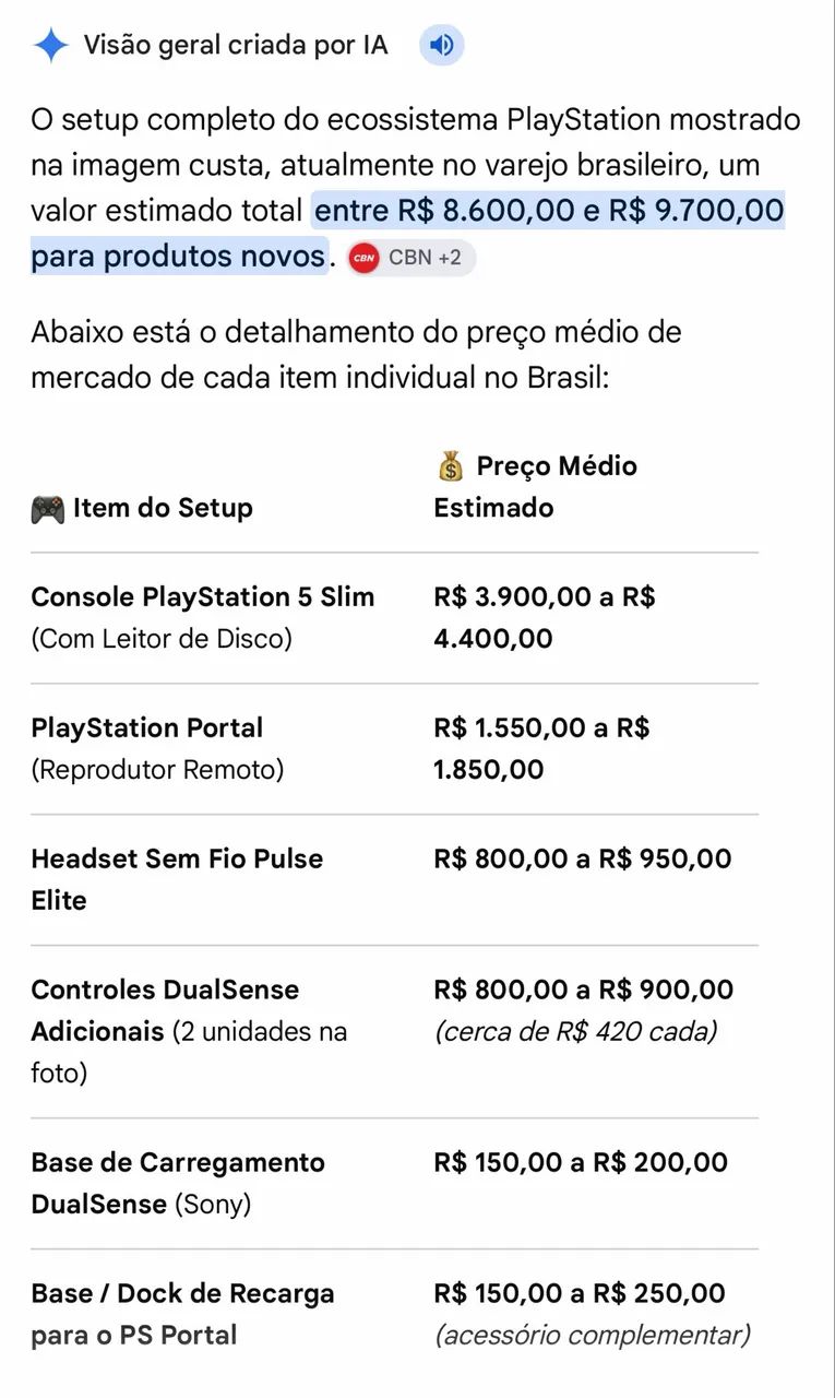 Setup/Console PlayStation 5 Slim (Com Leitor de Disco) - Foto 2