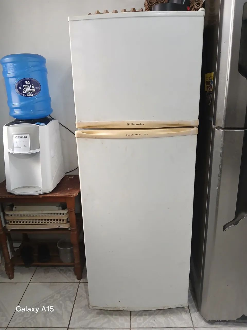 Geladeira com defeito