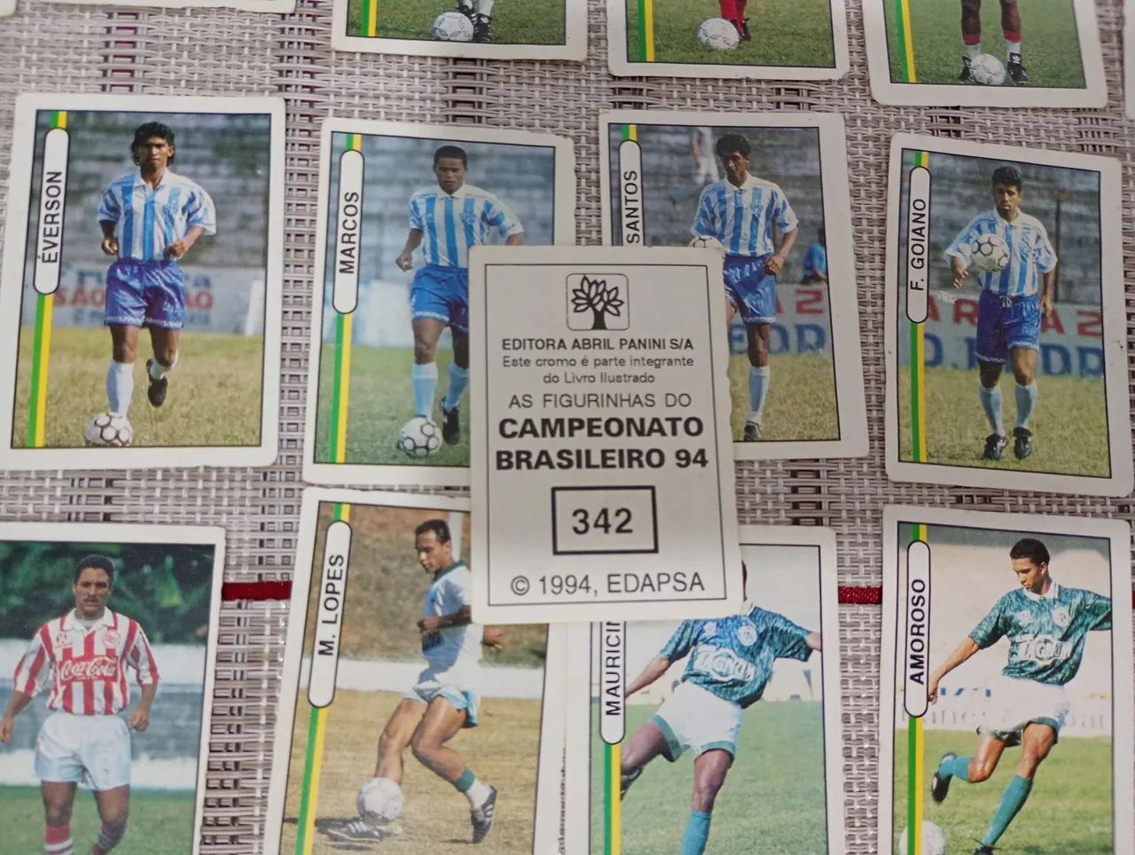 Lote figurinhas campeonato Brasileiro de 1994 - Foto 2