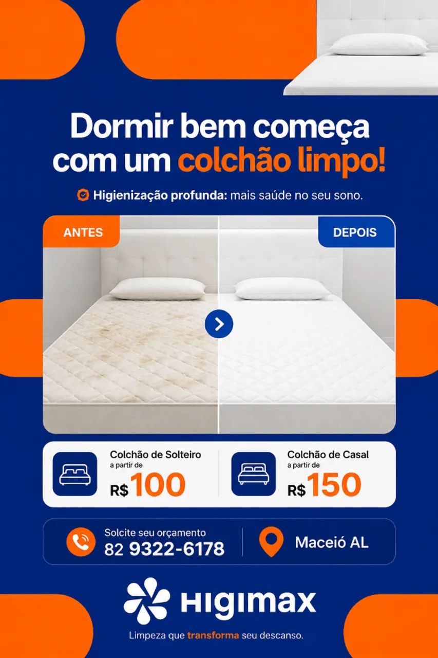 Limpeza de Colchão