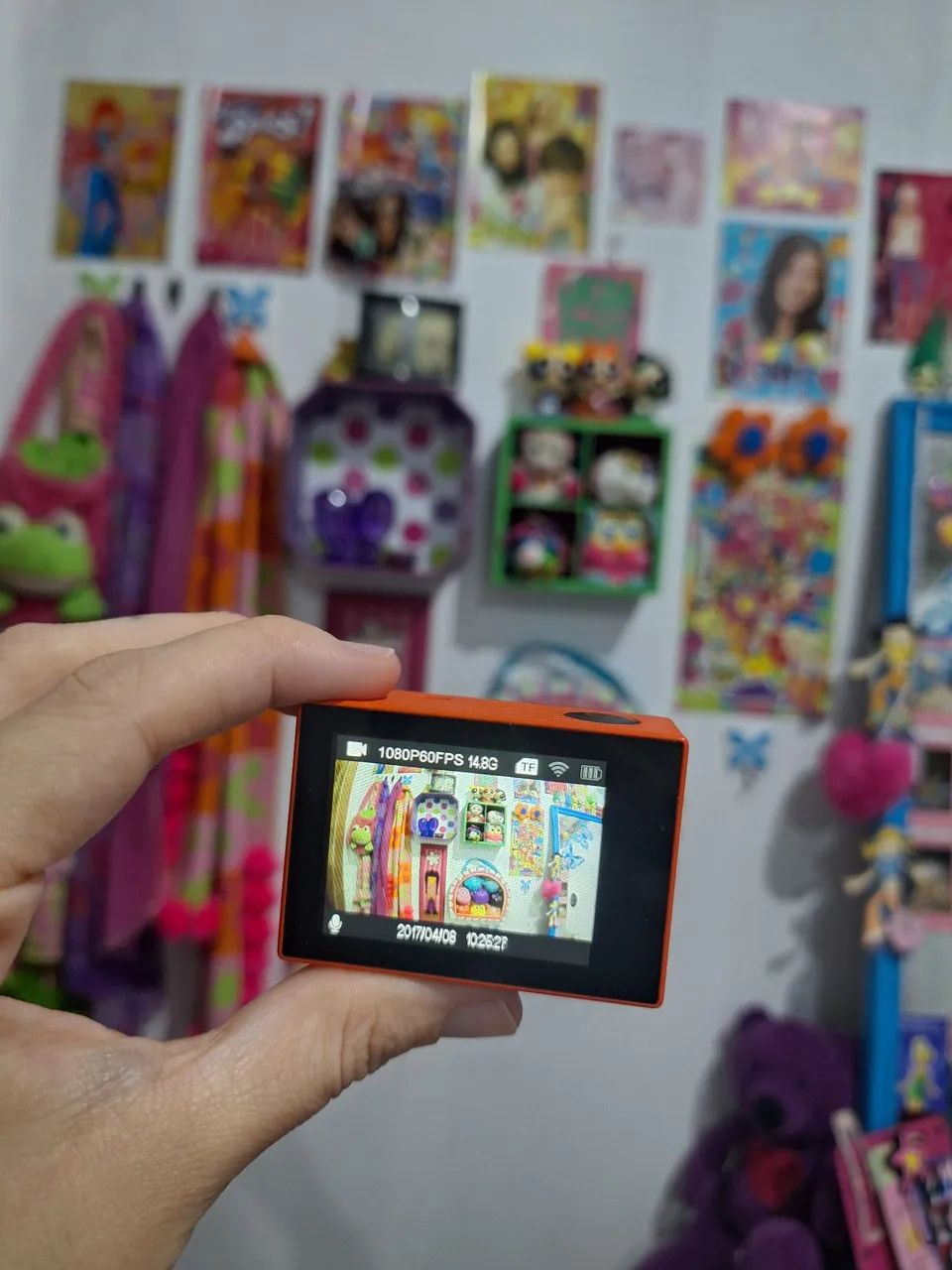 Mini câmera Átrio 4k de ação Wi-Fi  - Foto 2