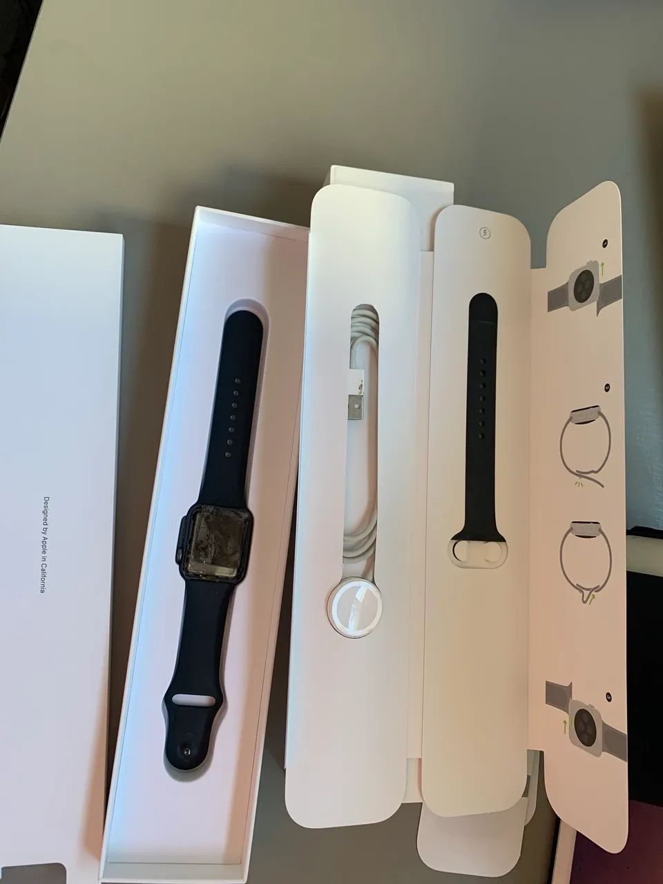 Peças Apple Watch Series 3 (relógio não funciona) - Foto 3