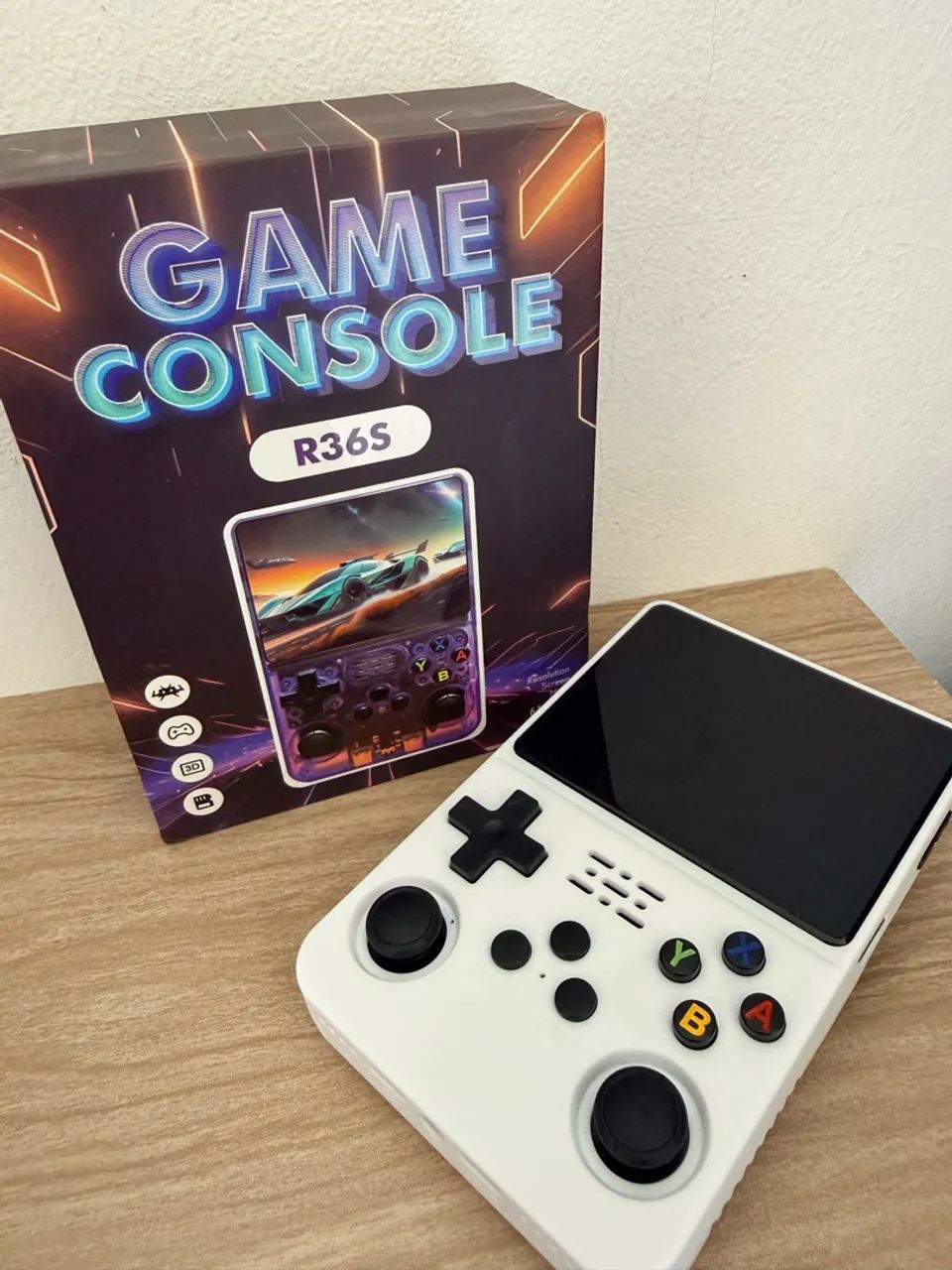 Console Portátil R36S + de 15.000 Jogos Vídeo Game 64g Linux Tela IPS 3.5 Polegadas  - Foto 2