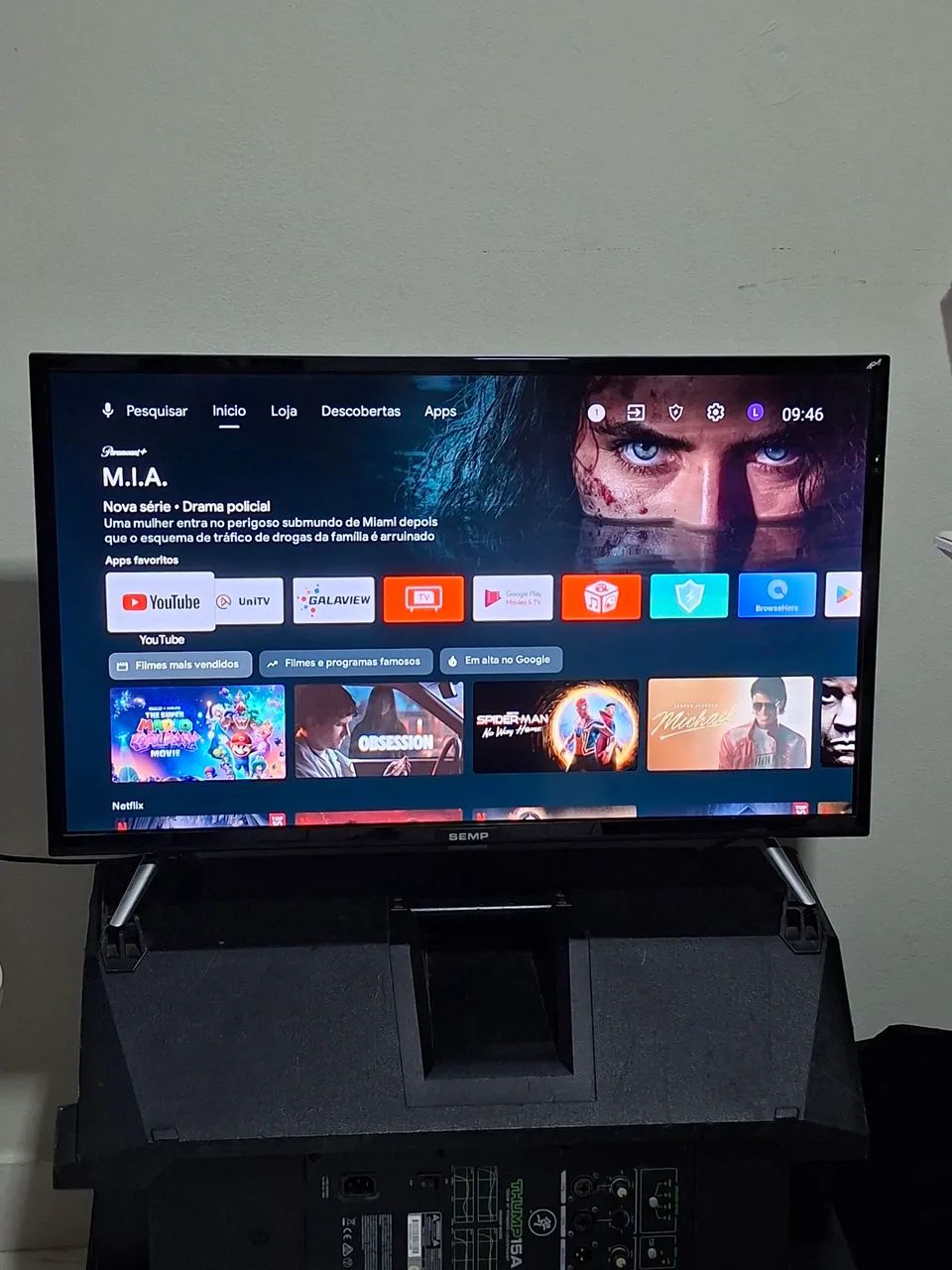 Smart tv Semp/ pouco usada - Foto 3
