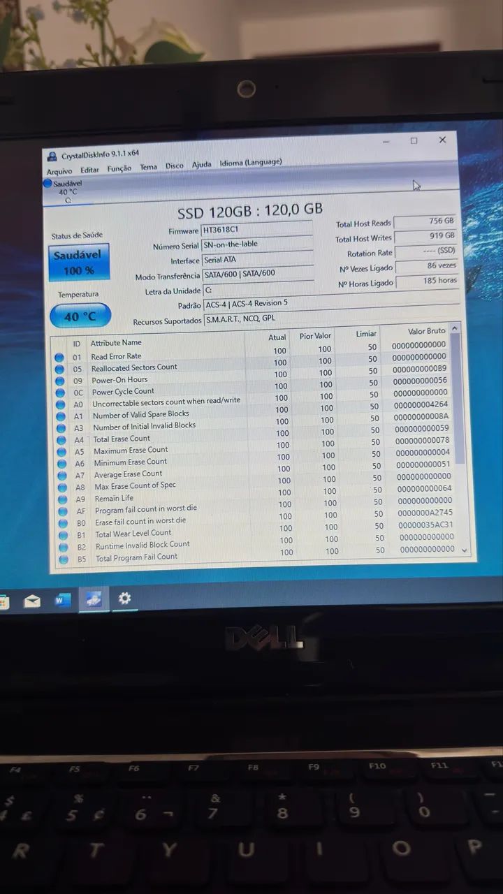 Notebook Dell i5, SSD 120, 6 gigas de memória. Pegar e usar! - Foto 4