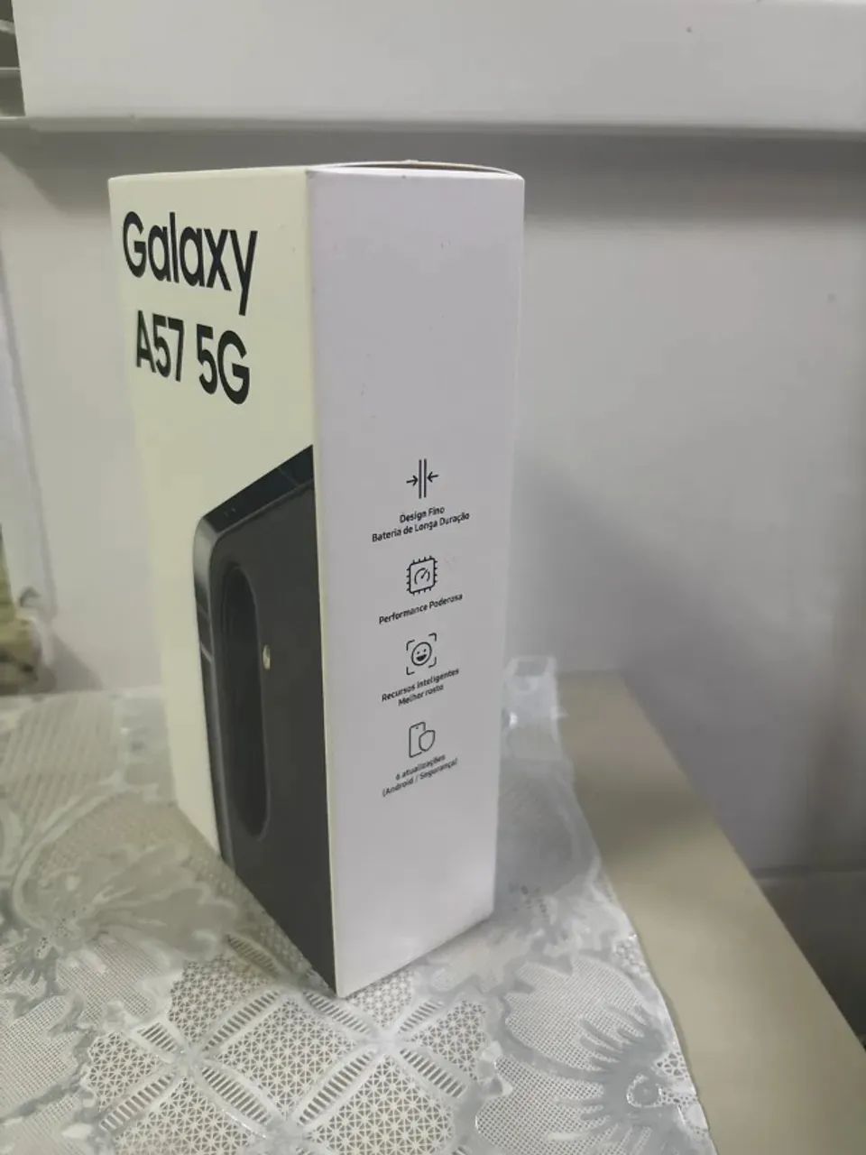 A57 (LACRADO), 128GB - Cinza [Oportunidade]  - Foto 3