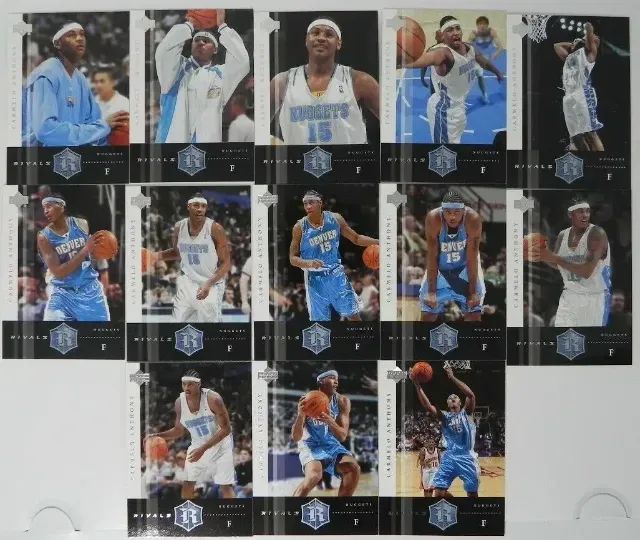 2004 Ud Rivals Lebron Vs Carmelo Complete Box - 31 Cards Nba  - Foto 3