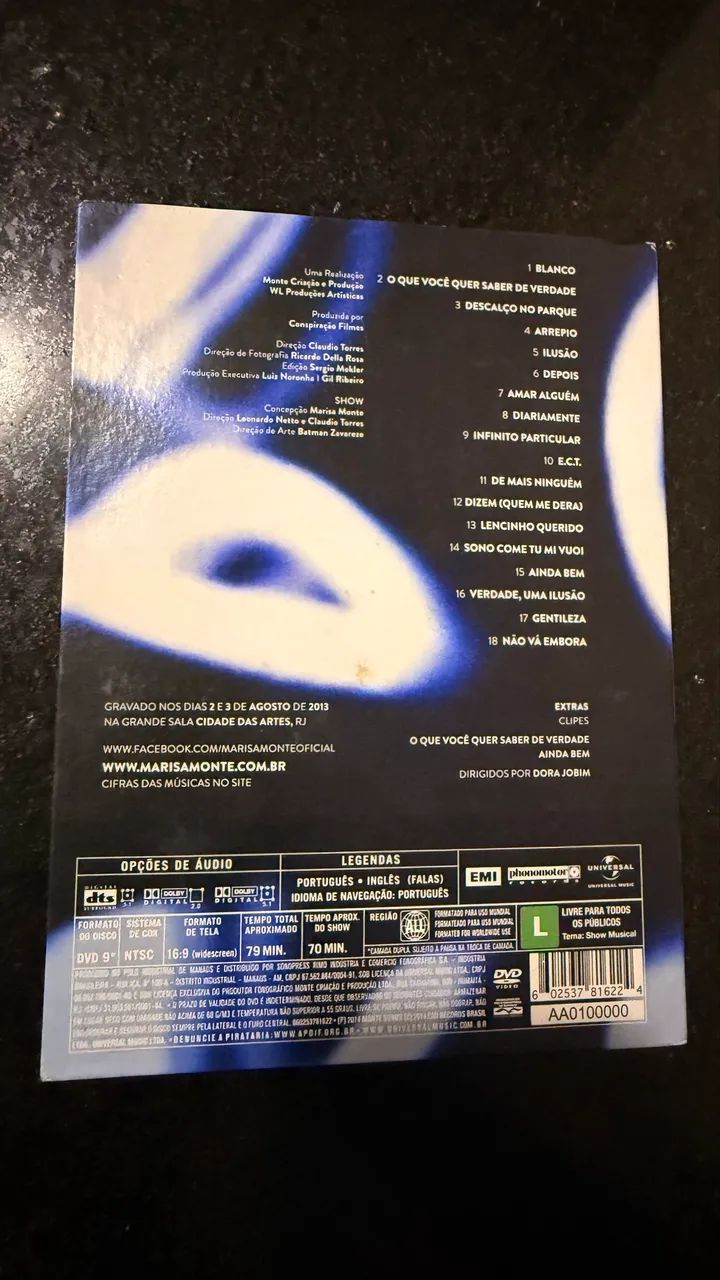 DVD Marisa monte - verdade uma ilusão tour 2012/2013 - Foto 3