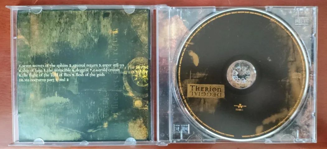 CD - Therion - Deggial - 2000 (SUPER CONSERVADO) - Foto 2