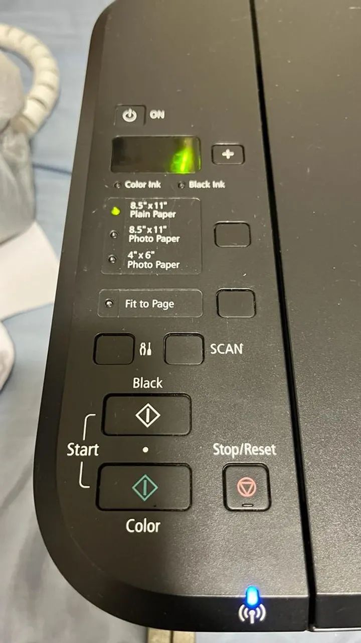 Impressora CANON mg3220 com cartuchos, precisando de manutenção para impressão - Foto 4